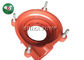 Centrifugal Frame Plate Slurry Pump Parts Dengan Sertifikat CE ISO Industri pemasok